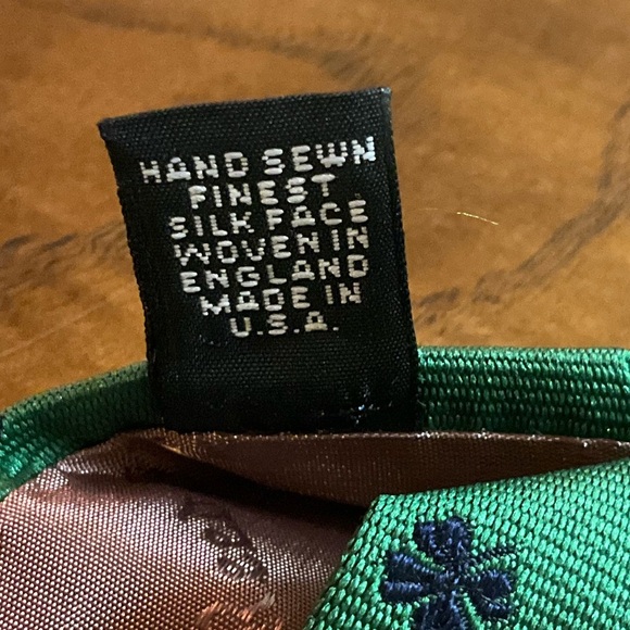 Robert Talbott Vintage Repp Silk Necktie - Picture 3 of 3